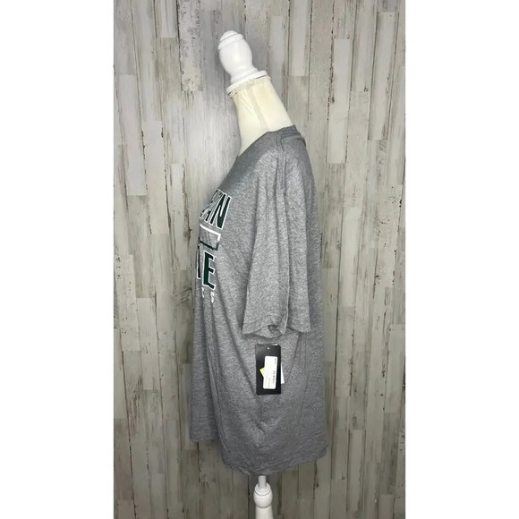 NWT Michigan‎ State Spartans Men's 2XL Heather Gray T-Shirt Short Sleeve - Picture 5 of 5